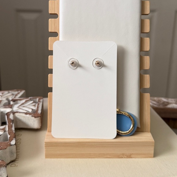 Anthropologie Boho Multicolor Stone Statement Earrings - Picture 4 of 6